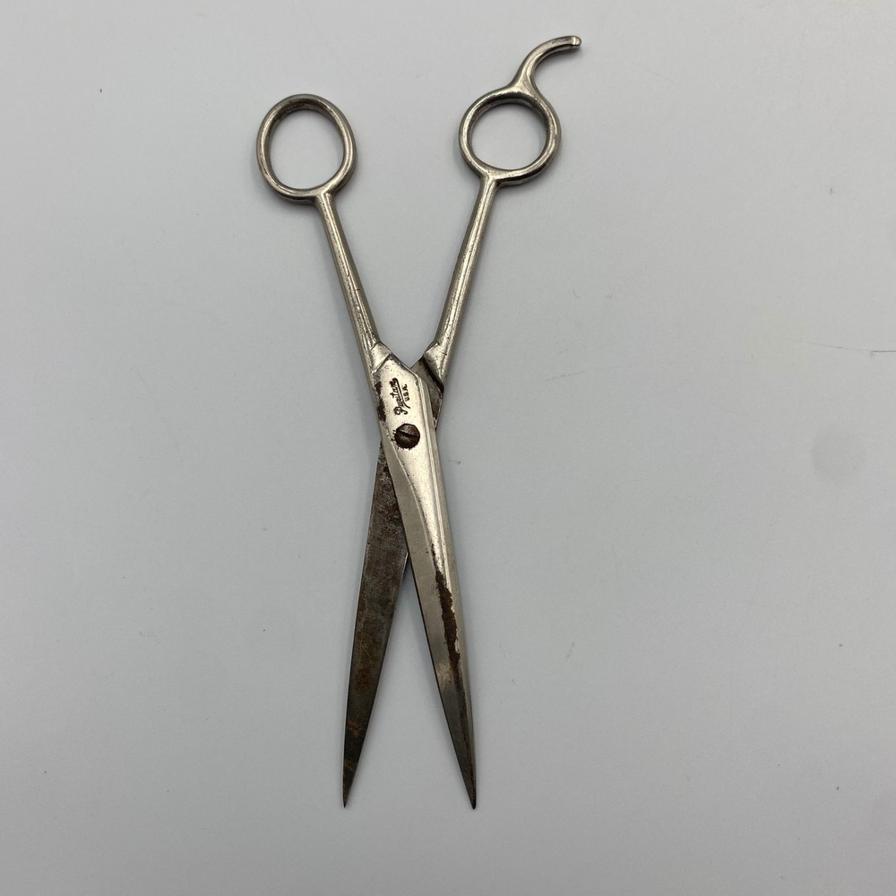 Puritan USA Vintage Barber Shears Hardened Steel Hair Cutting Scissors 7.5 Inch